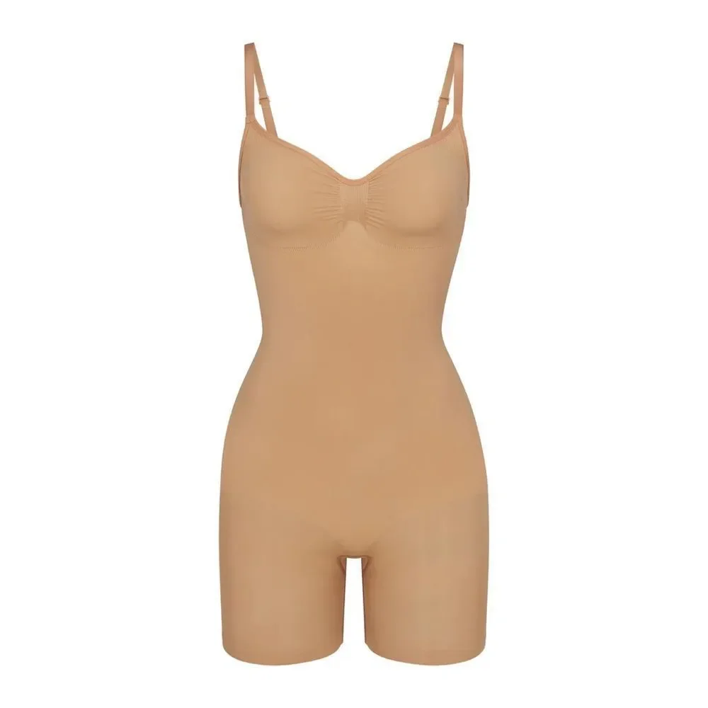 SKIMS SEAMLESS SCULPT MID THIGH BODYSUIT S/M $72 - Picture 2 of 7